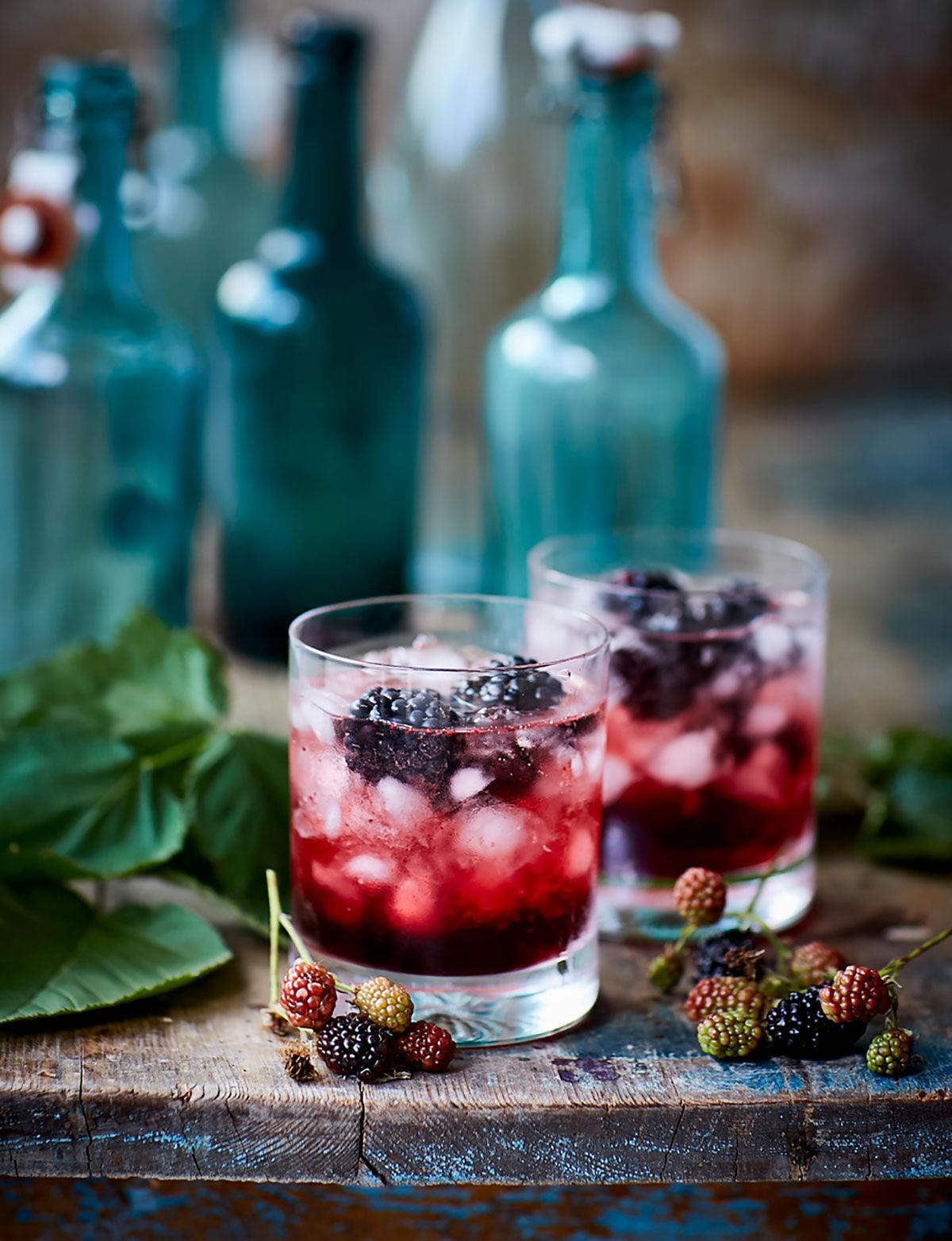 Bramble - Gin- och björnbärscocktail