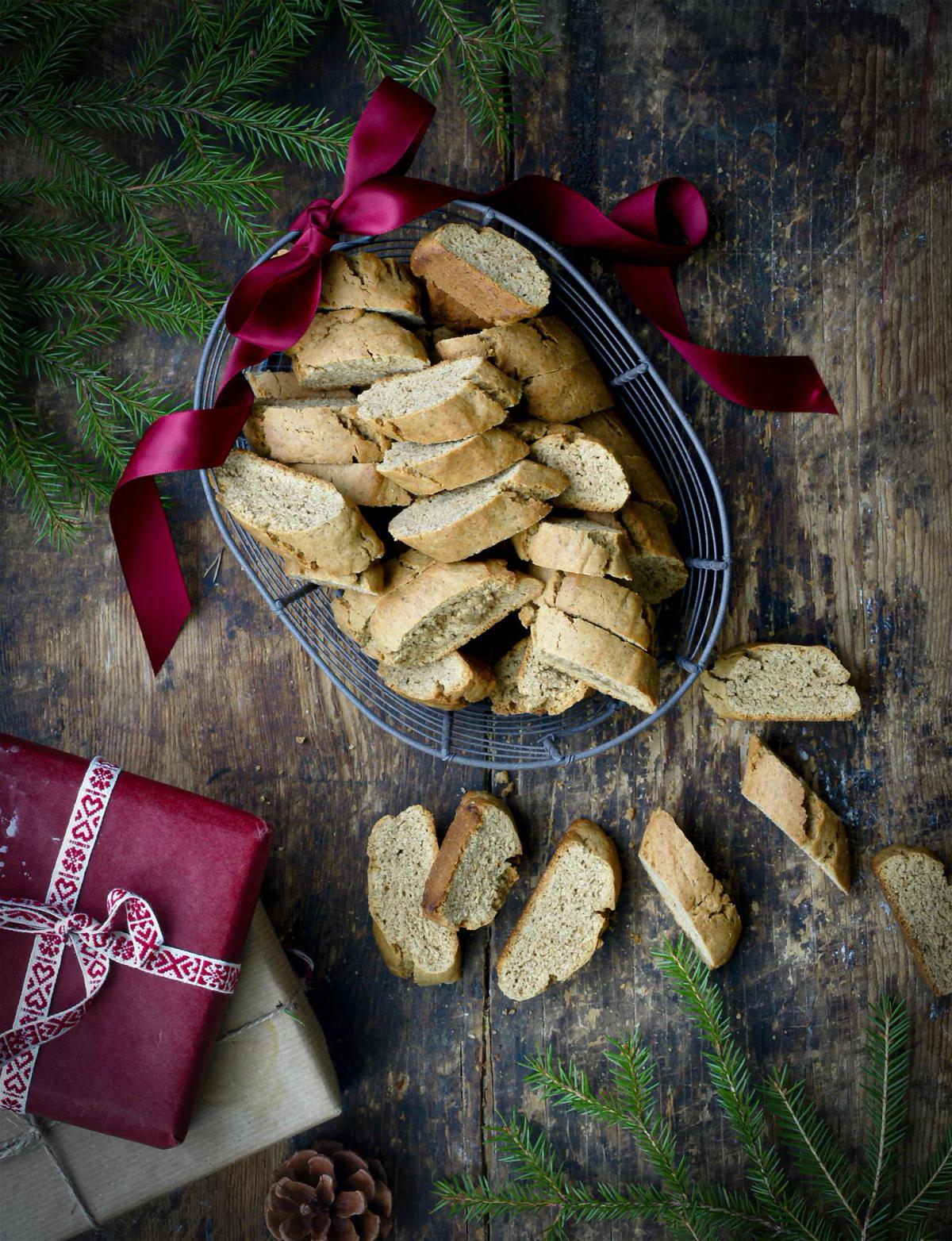 Pepparkaks­biscotti